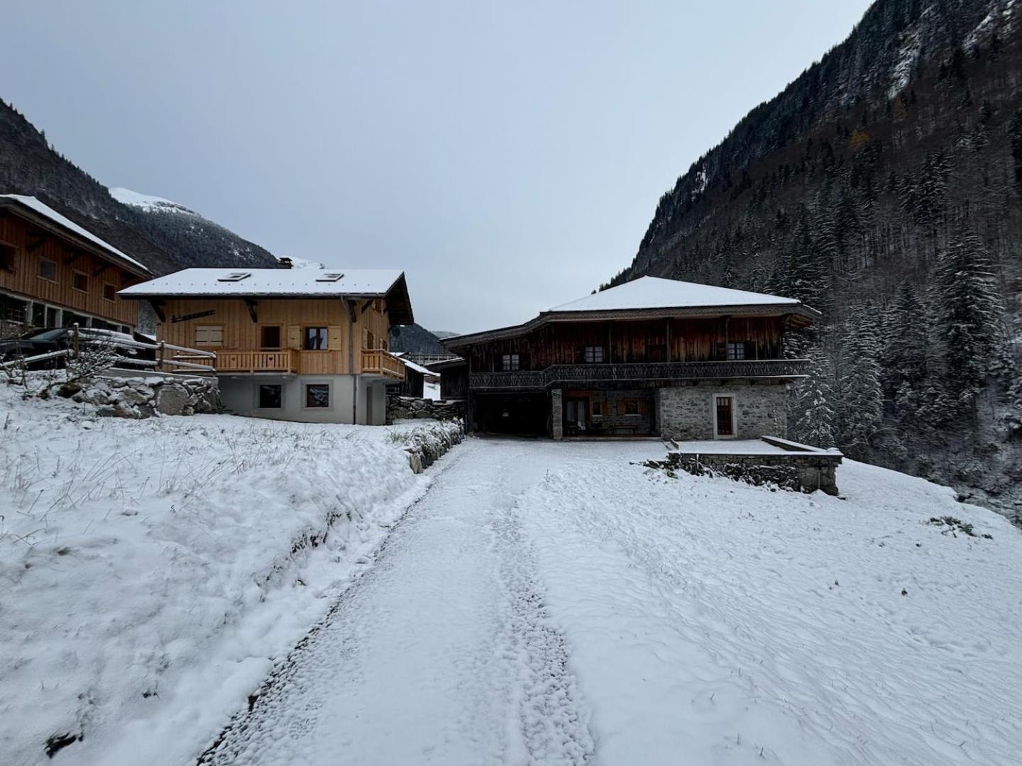 Chalet L'Aberiot Montriond Esterno foto