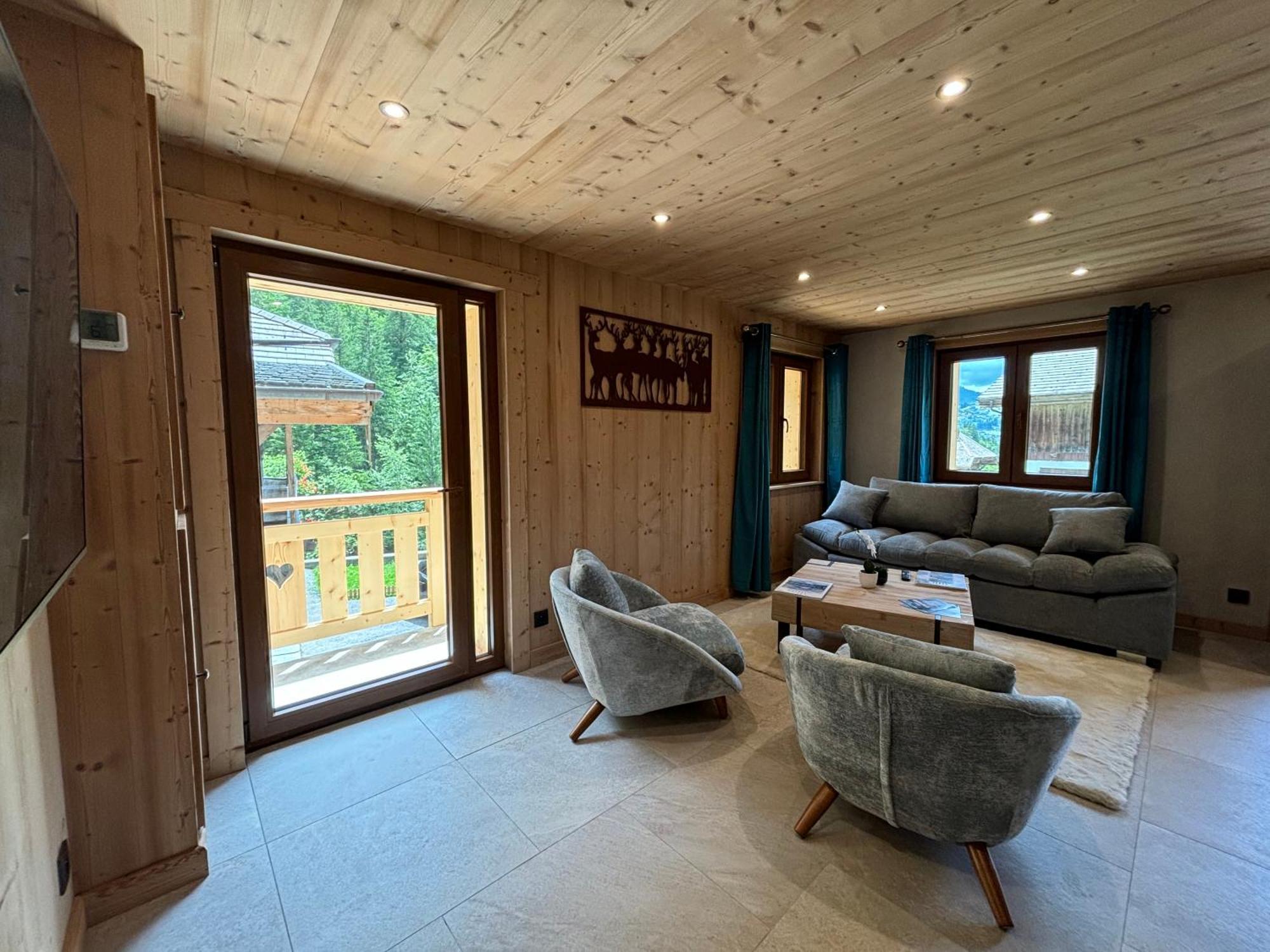 Chalet L'Aberiot Montriond Esterno foto